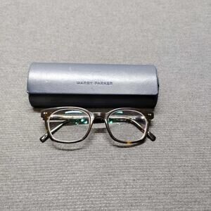 Warby Parker Cosgrove Tortoiseshell Eyeglasses Frames Only Case Included